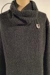 Marc Le Bihan wool pullover sweater 1731 France MLB-1731-HUI GREY